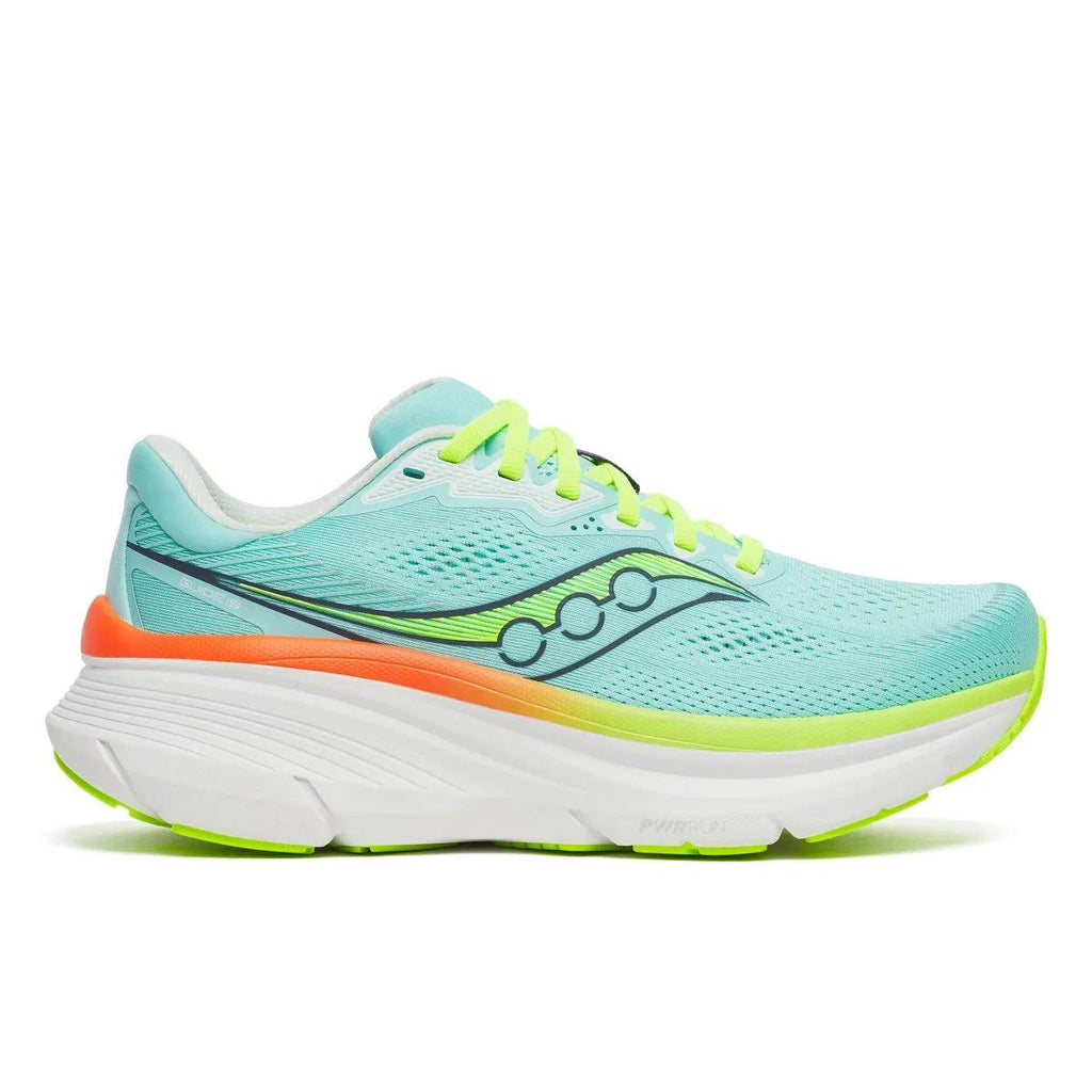 SAUCONY Guide 19 Damskie Buty Do Biegania Stabilizujące Amortyzacja PWRRUN CenterPath Lżejsze Naturalne