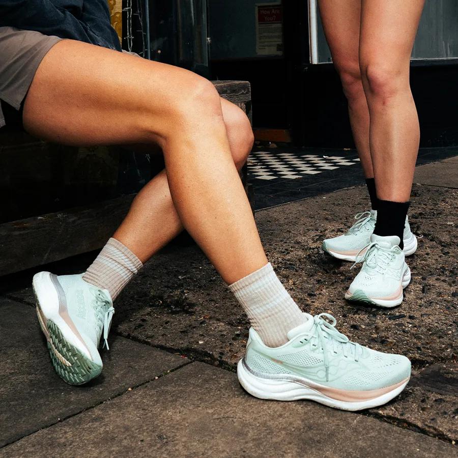 Buty Do Biegania Saucony Ride 19 Damskie Niebieskie
