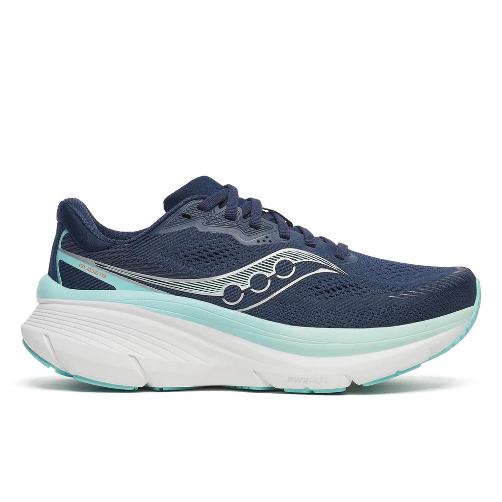 SAUCONY Guide 19 Damskie Buty Do Biegania Stabilizujące Amortyzacja PWRRUN CenterPath Lżejsze Naturalne