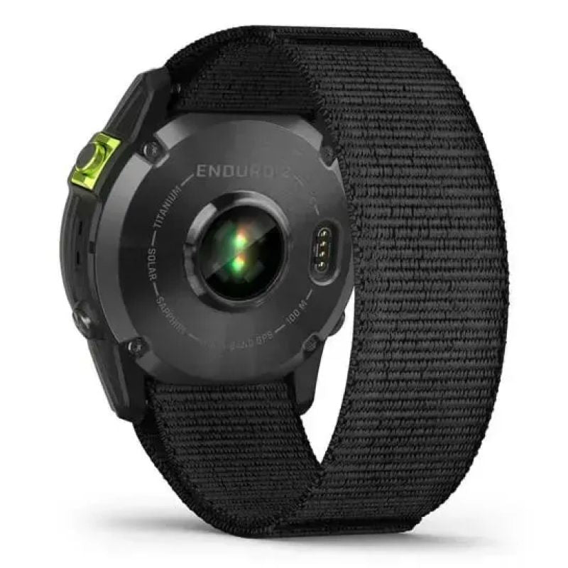 Zegarek sportowy Garmin Enduro 2 Solar Black Carbon Gray DLC Ti Ultrafit Band 010-02754-01