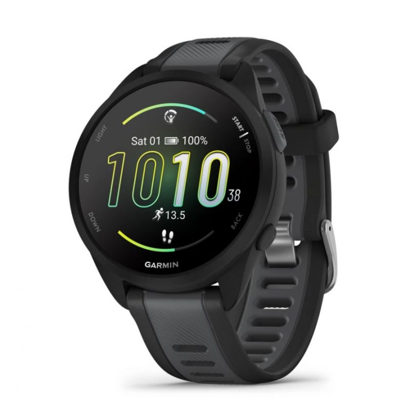 Zegarek Garmin Forerunner 165 Black / Slate Grey 43 mm 010-02863-20