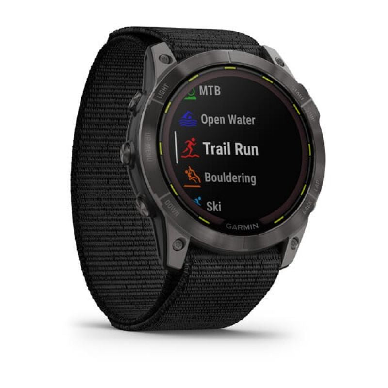 Zegarek sportowy Garmin Enduro 2 Solar Black Carbon Gray DLC Ti Ultrafit Band 010-02754-01