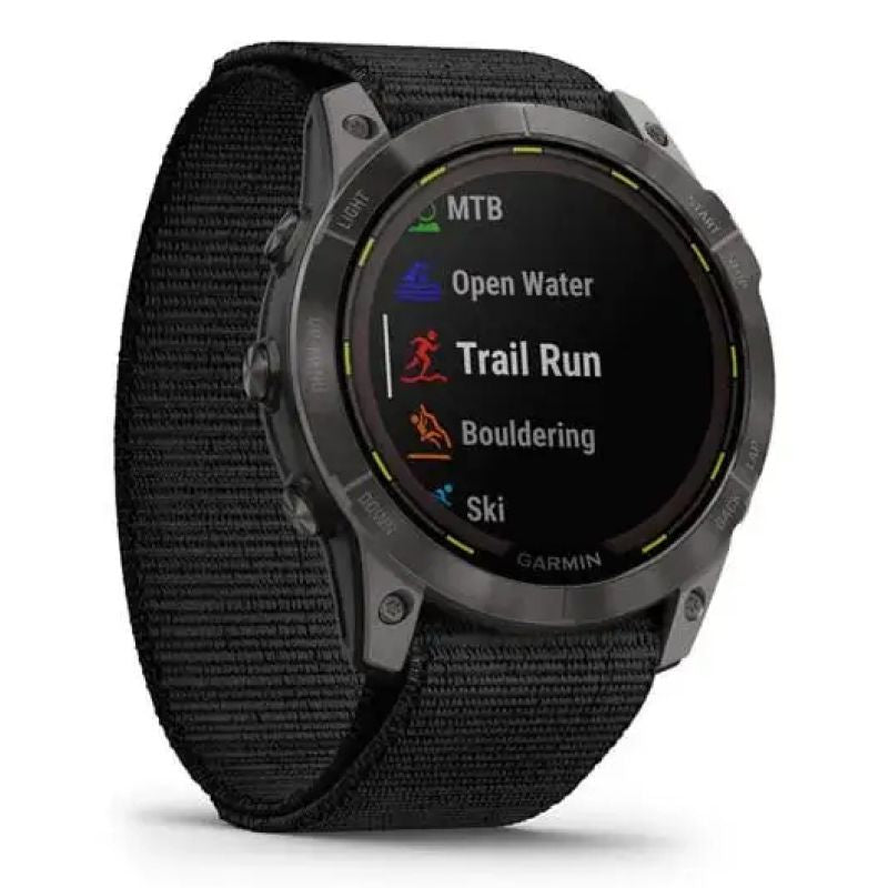 Zegarek sportowy Garmin Enduro 2 Solar Black Carbon Gray DLC Ti Ultrafit Band 010-02754-01